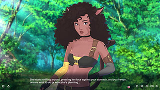 Neko Slut Gives You a Blowjob - Quickie Fantasy Adventure Gameplay