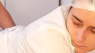 Unforgettable Erection in Front of the Nurse