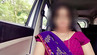 Desi Bhabhi in the Car
