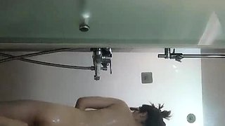 Small titted brunette amateur anal nailed at home