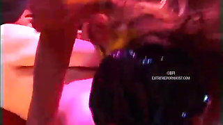 Bdsm gangbang and bukakke with masked slut 2 Scenes