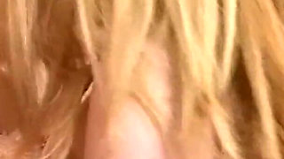 Big ass blonde Ruby Temptations fucked and milked from Luke Hotrod 's big dick