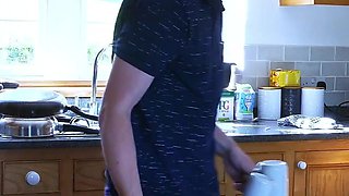 Fucked in Kitchen and on Sofa