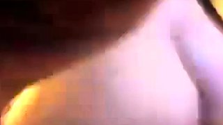 Pregnant girl shows off on webcam