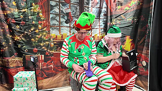 Naughty Elves on the Sex Toy Shelf Day 3