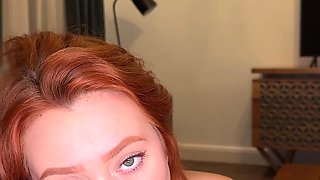 POV Style Blowjob! She Suck Me Till I Explode in Her Mouth! Huge Load