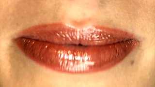 A hot brunette baddie has a passionate fuck in her office