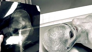 Female alien subjected to relentless pussy banging session