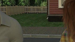 New Neighborhood - V0.4.1 - Ted Got a Blowjob From Violet and Came on Her Face