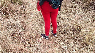 Indian girl fucked outdoor near pond by Her Boyfriend