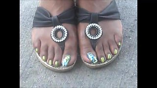 MILF Tammy Green Toenails