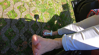 Birkenstock in Car