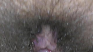 POV: Enormous Big Creampie From Cuckold Husband After My Pussy Rubbing - Milky Mari