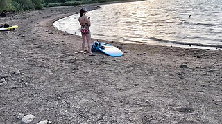 Anal Destroyed by 9inch Big Dick Lake Adventure Part 1