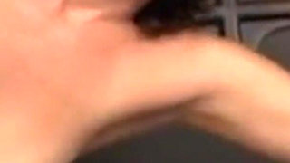 Gucurly Haired Brunette Washes Sins Away with Gloryhole Cum