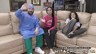 Freshman Alix Avery experiences a mandatory wand orgasm in this POV scene with Doctor Tampa