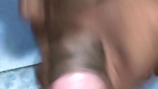 First Time Solo masturbating Indian hot desi penis