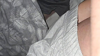 Step mom hand slip on step son ass being naked attraction in her bed