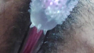 She Got Naked and Masturbated with a Dildo in Her Pussy