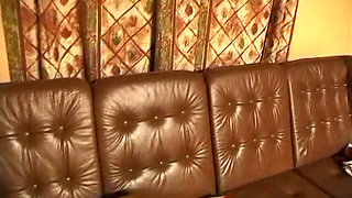 Masturbating slut loves her new work