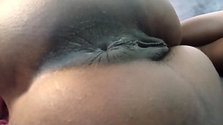 Rubbing My Clit Threw My Shorts Sucking My Nipples Fingering My Black Pussy