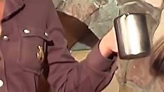 Sibylle - the Sexy Waitress Fails at Work and Is Punished for It in a Humiliating Way