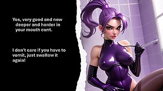 Your dominant lady stuffs your ass pretty nice english version