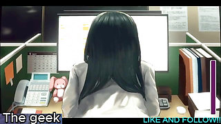 SHE IS VERY FOCUSED ON WORK