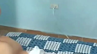 The Cuckold Husband Catches His Wife on Camera. Fucking the Boy Who Cleans the Pool.