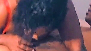 Married Sucking Friend in the Bedroom While Husband Is in the Living Room and Doesn't Even Suspect Anything While His Friend in the Throat