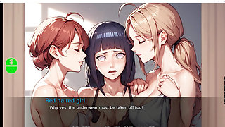 HINATA + RANGIKU alone in the HOT TUBES