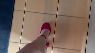 The Sounds of Walking in High Heels
