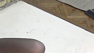 Behind the Scenes of Stockinged Babe Alice Maze Anal Pee Sex
