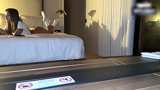 Having Fun with My Best Friend at the Hotel!