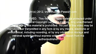 Feet fetish brunette babe masturbating with toys