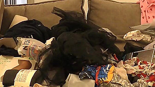 Skinny Hot Tight Pussy Czech Girl Does a Try on Haul for Panties and Short Skirts for an Amateur Porn Director