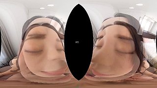Asian horny teen VR crazy video