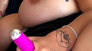 Busty Mexican MILF Angela Spades Masturbates with Her Favorite Toy to Be Penetrated by Brian Evansx