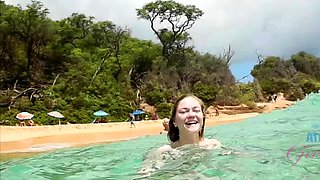 - You explore with Chloe, then hit the nude beach. ATK