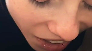My Girlfriend After a Long Separation Kisses, Licks, Sucks, Plays with My Pussy