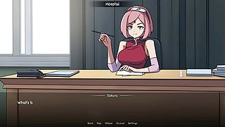 Cartoon fantasy with Hinata from Naruto gets steamy in this hentai scene