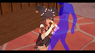 Genshin Impact Hentai - Xinyan Hardsex - Japanese Asian Manga Anime Film Game Porn