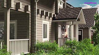 Diana Has Sex With The Delivery Man and Asked For a Bigger Penis to Satisfy Her