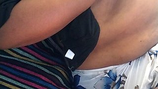 Tamil Desi Outdoor Saree Sex with Step Brother