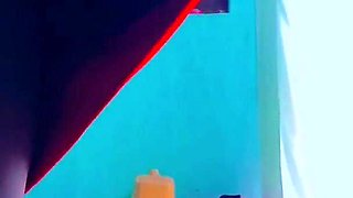 Masturbating