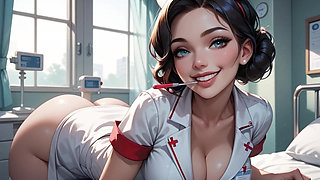 Indian Nurse - a Private Romantic Time with Her Patient