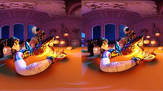 Haolloween Threesome Voyeur - VRAnimeTed
