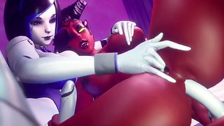 Porn game, 3d, playthrough