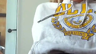 Cute Student Rides Dick and Gets Creampie in Tight Pussy