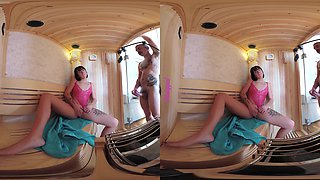 A Very Hot Sauna - Voyeur I